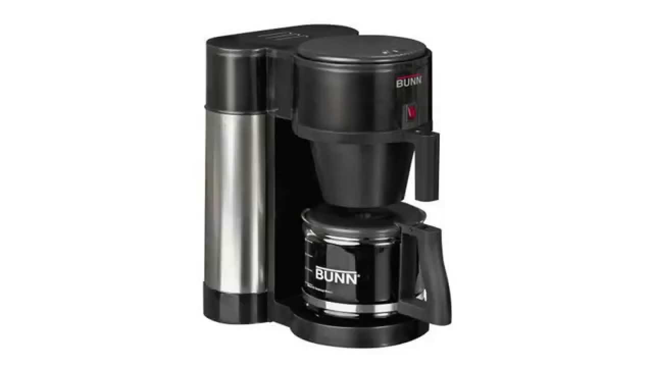 BUNN NHS Velocity Brew 10Cup Home Coffee Brewer Specialty Coffee and